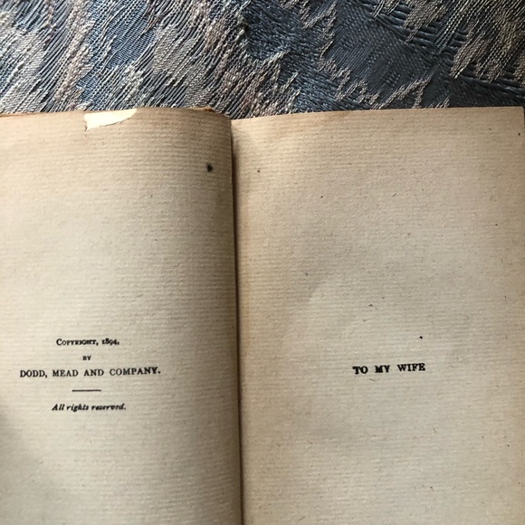 8835 Beside the Bonnie Brier Bush Ian MacLaren Antique Book 1st Edition - Picture 4 of 9